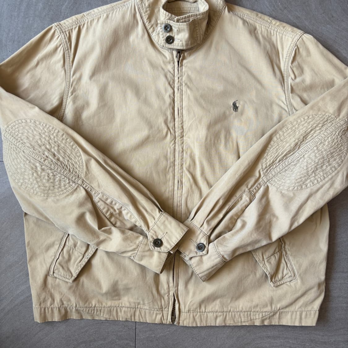 폴로 정품 베이지 바라쿠다 헌팅 자켓 상품이미지4