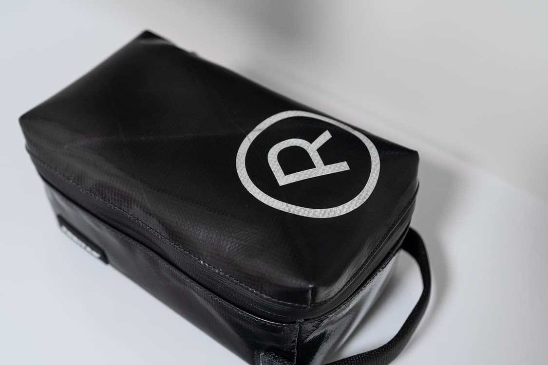 프라이탁 F36 웨인 파우치 올블랙 초희귀 로고 상품이미지5