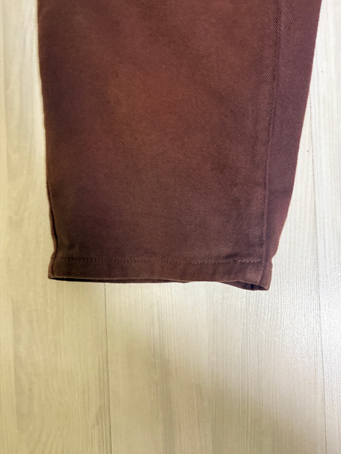 스타팀 브라운 배기 데님 32 상품이미지5