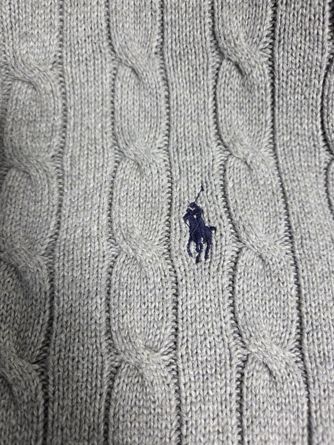 폴로 풀 집업 니트 상품이미지2