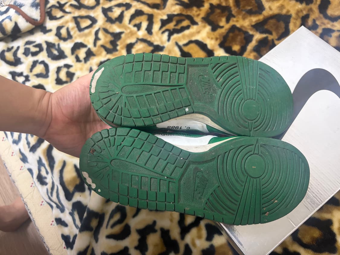나이키 오프화이트 덩크 그린 280 상품이미지5
