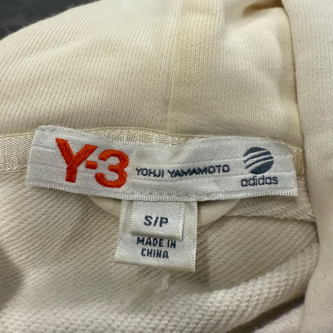[정품/S] Y-3 화이트 후드 집업 자켓 c1 상품이미지5