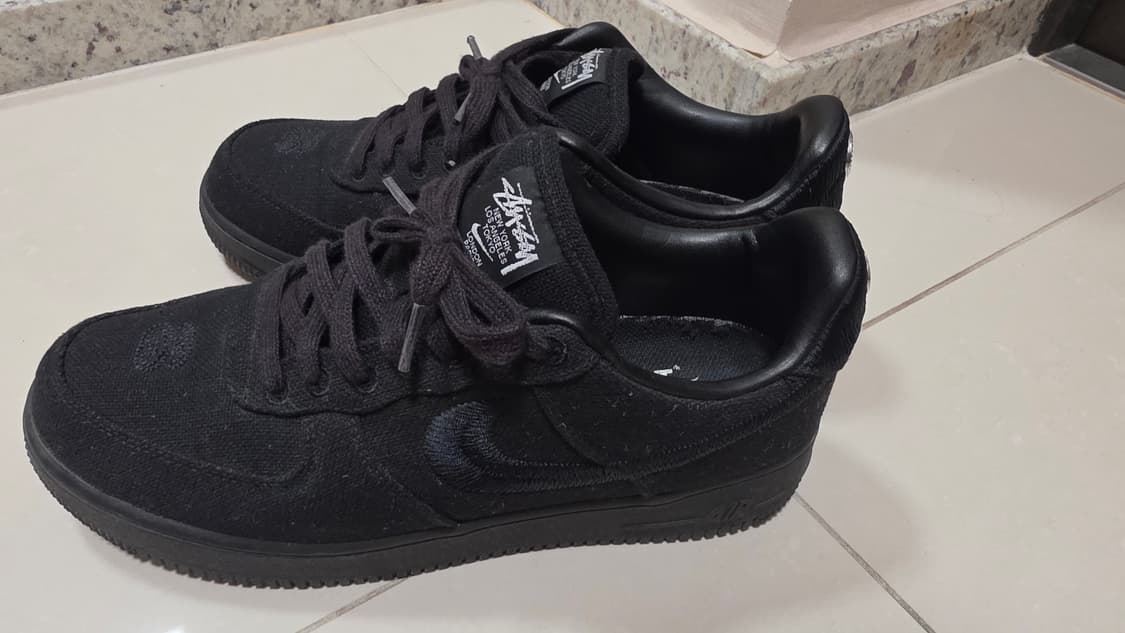 나이키 에어포스 스투시 블랙 275mm 상품이미지4