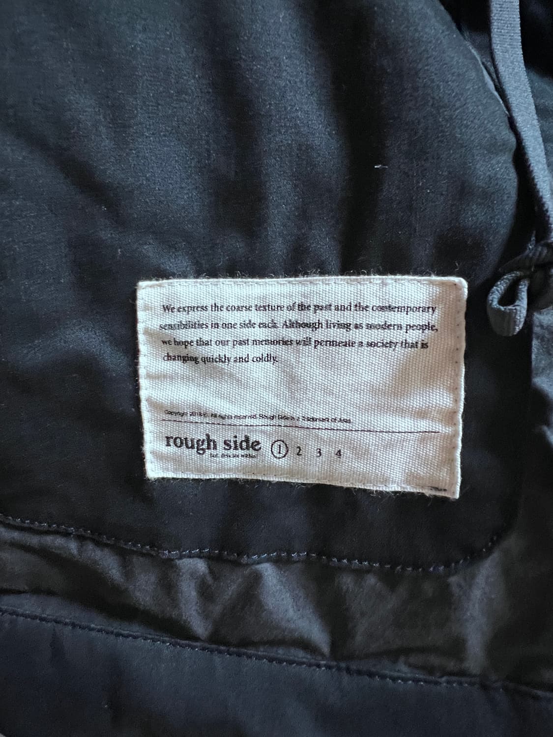 러프사이드 BDU 자켓 네이비 1사이즈 상품이미지3