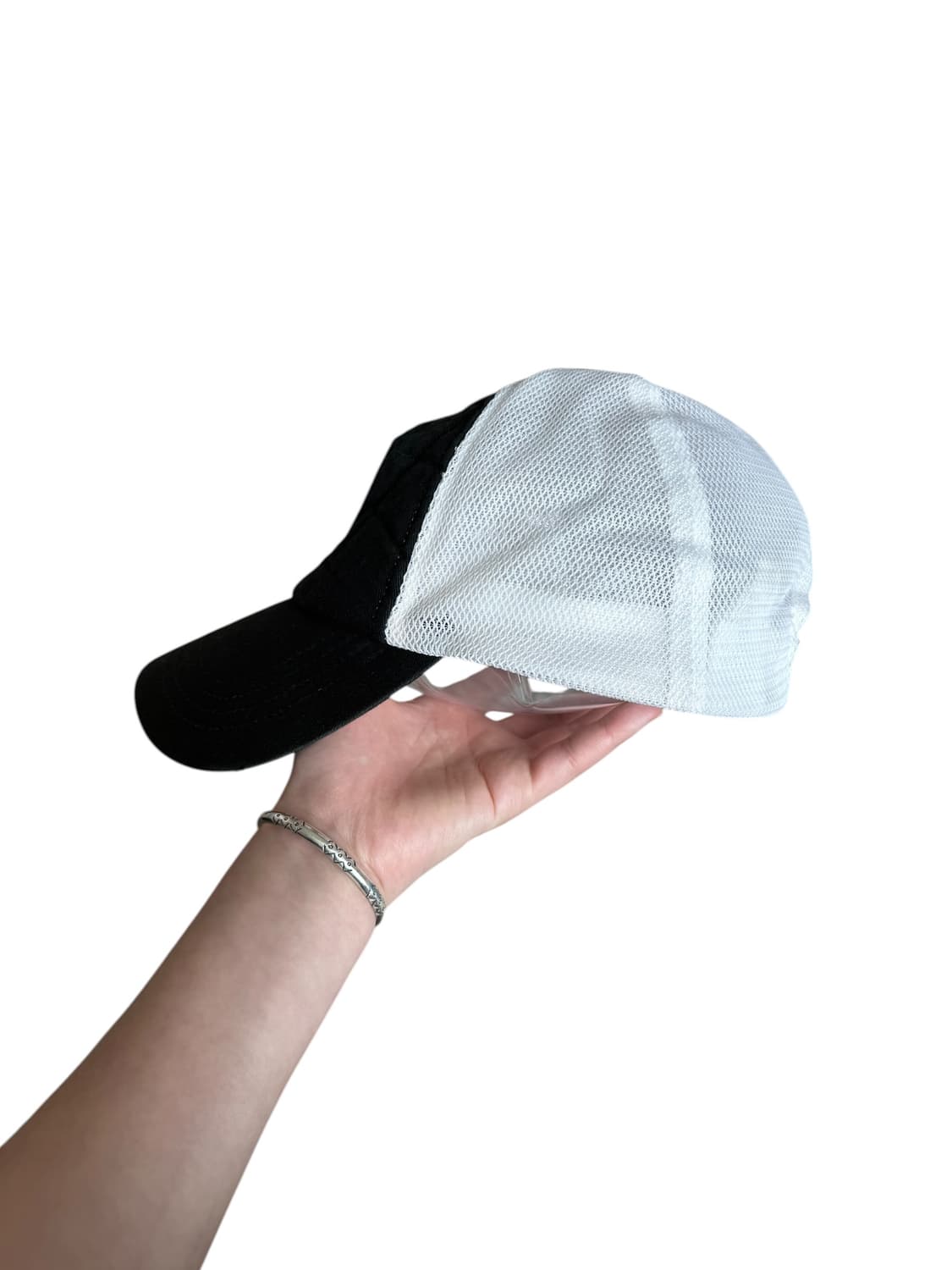 할리데이비슨 블랙 화이트 이글 메쉬캡 상품이미지5