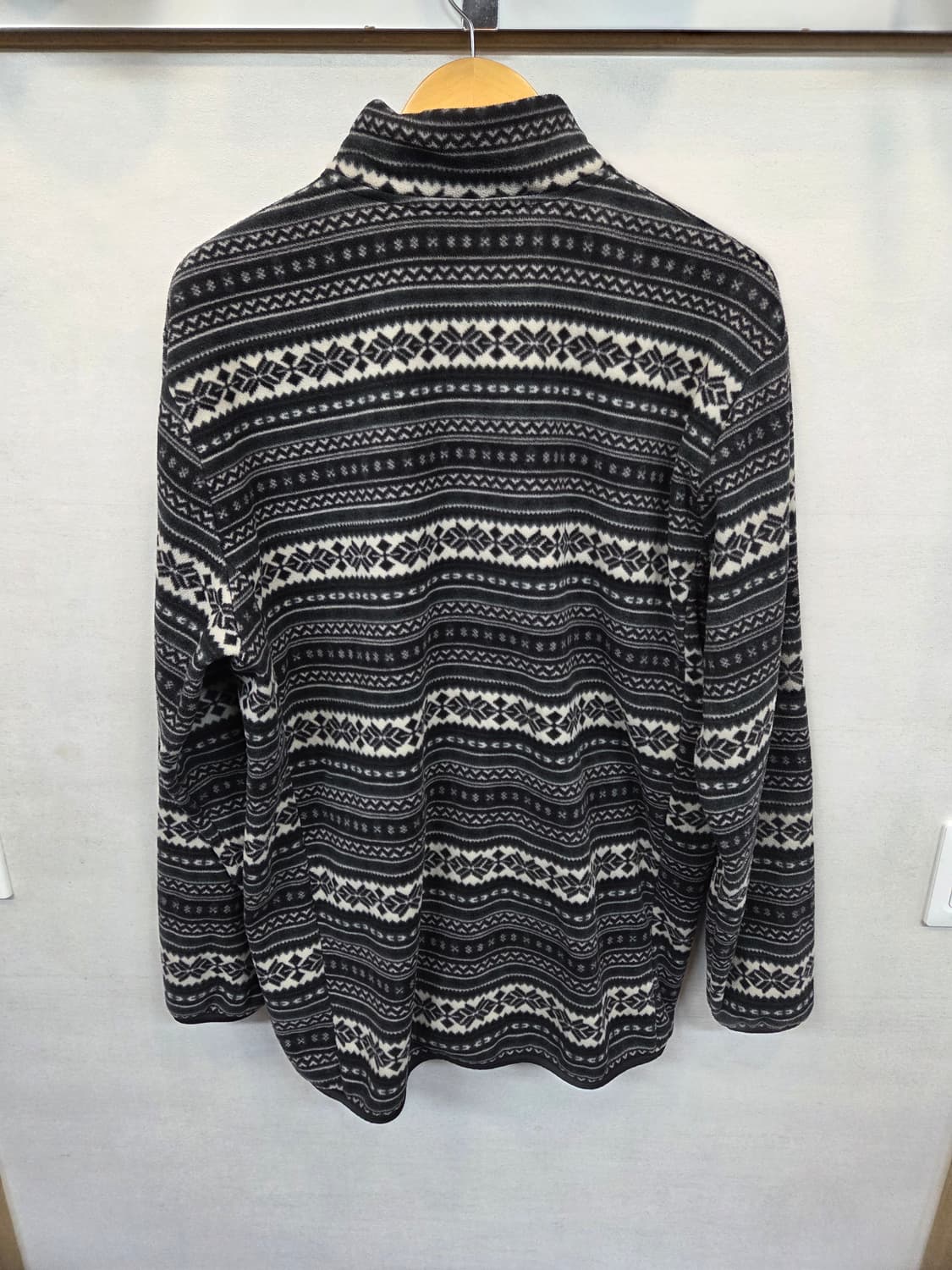 유니클로 노르딕 패턴 플리스 집업자켓 xxl 상품이미지2