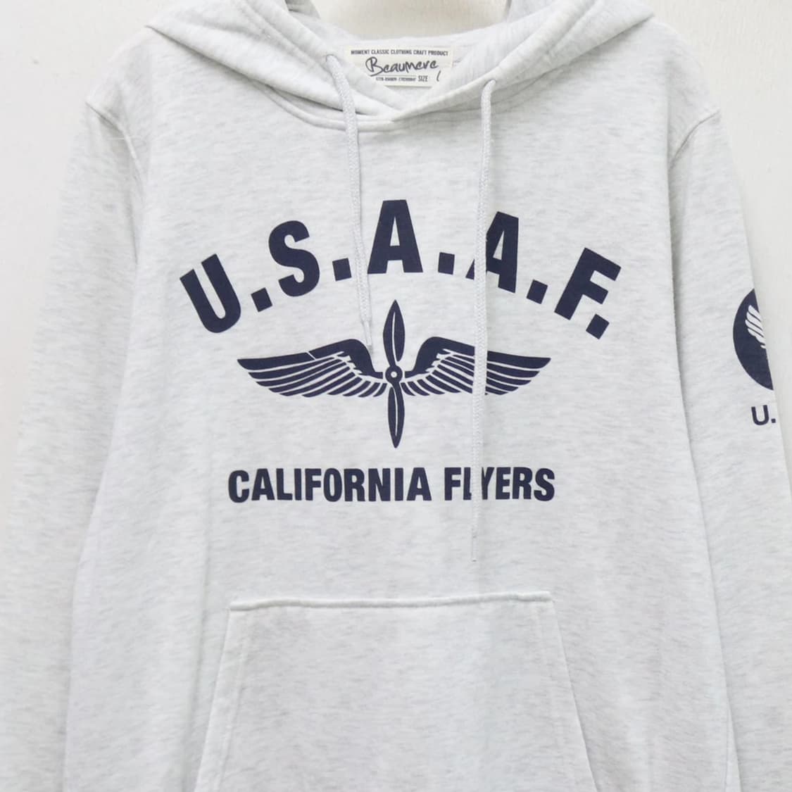 BEAUMERE 백멜란지 후드티 61210 상품이미지4