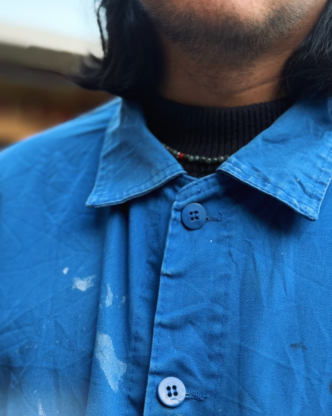 유럽 빈티지 트윌코튼 프렌치 워크 자켓 103-105 상품이미지9