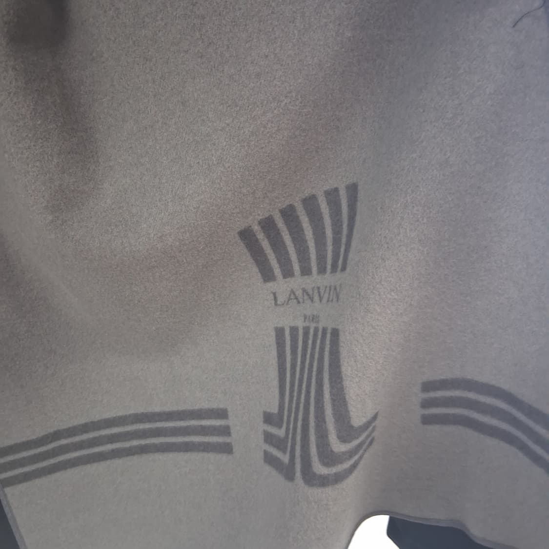 랑방 파리 일본정품 실크100% 울 라이너 탈부착 코트 상품이미지9