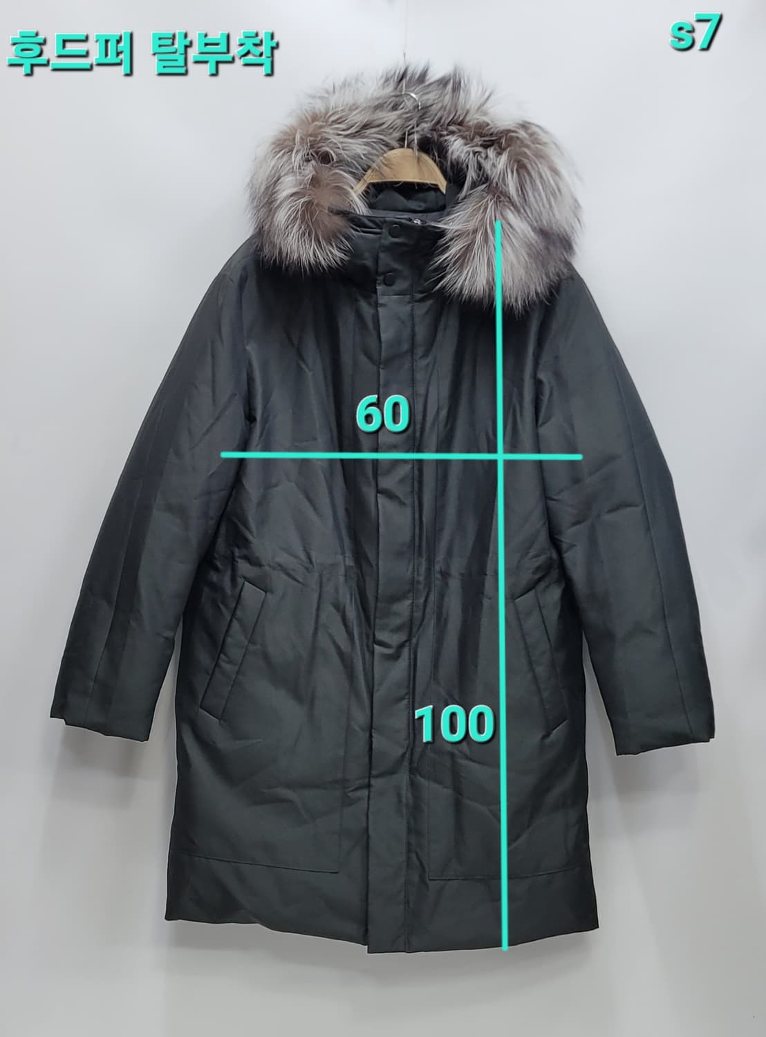 남성 후드퍼 다운 패딩 코트 / 남 105  상품이미지10