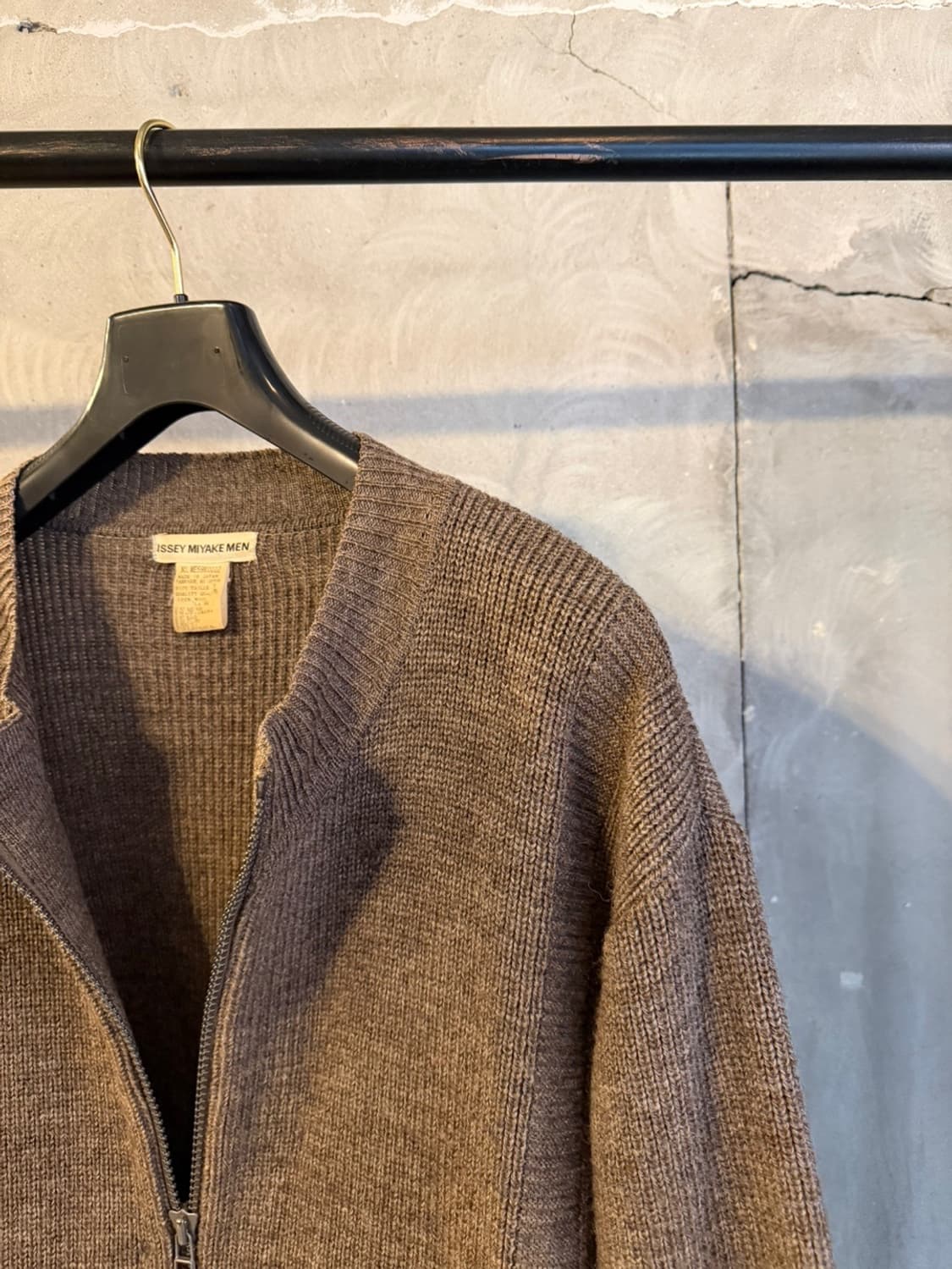 이세이 미야케 니트 블루종 남성100 상품이미지7