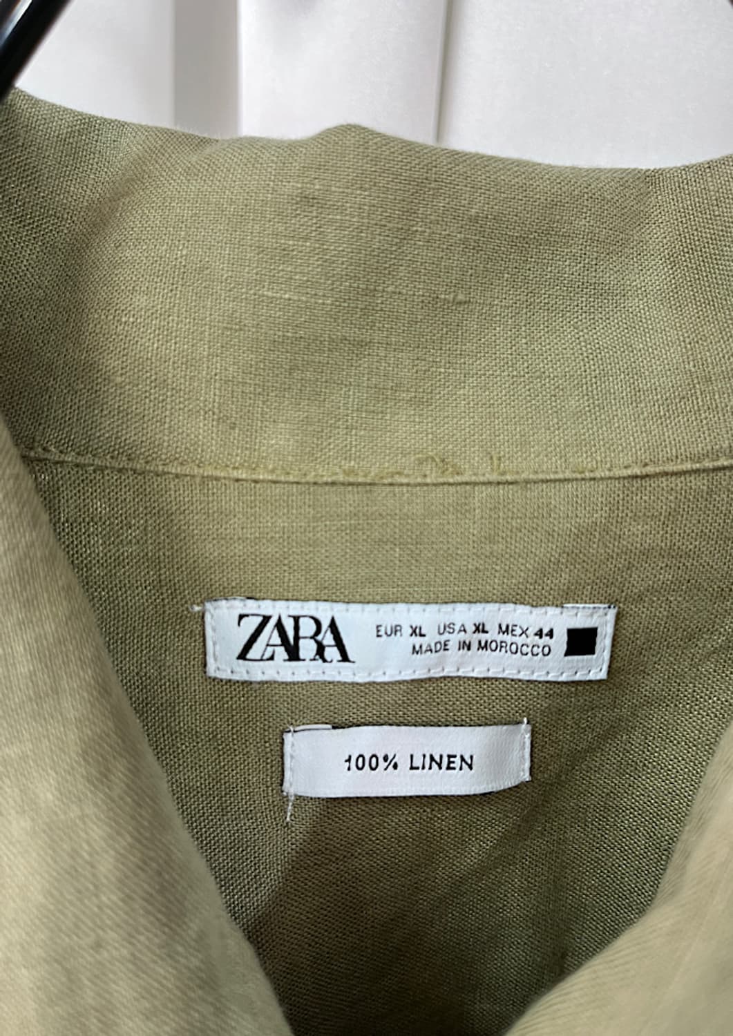 zara linen shirt  상품이미지3