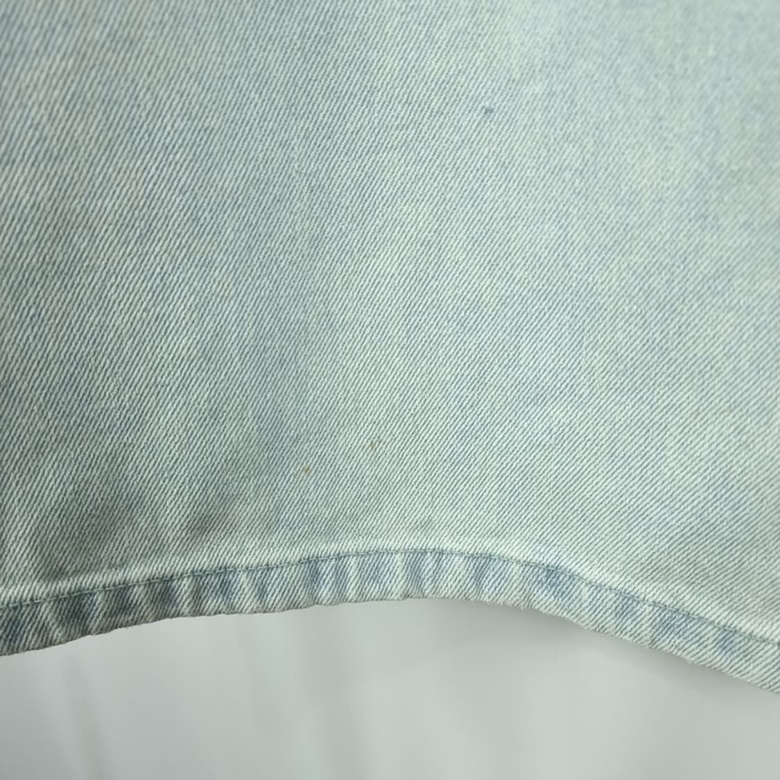 [LEEY YEEL] 아이스워싱 스터드 리벳 와이드 데님팬츠 M19764 상품이미지9