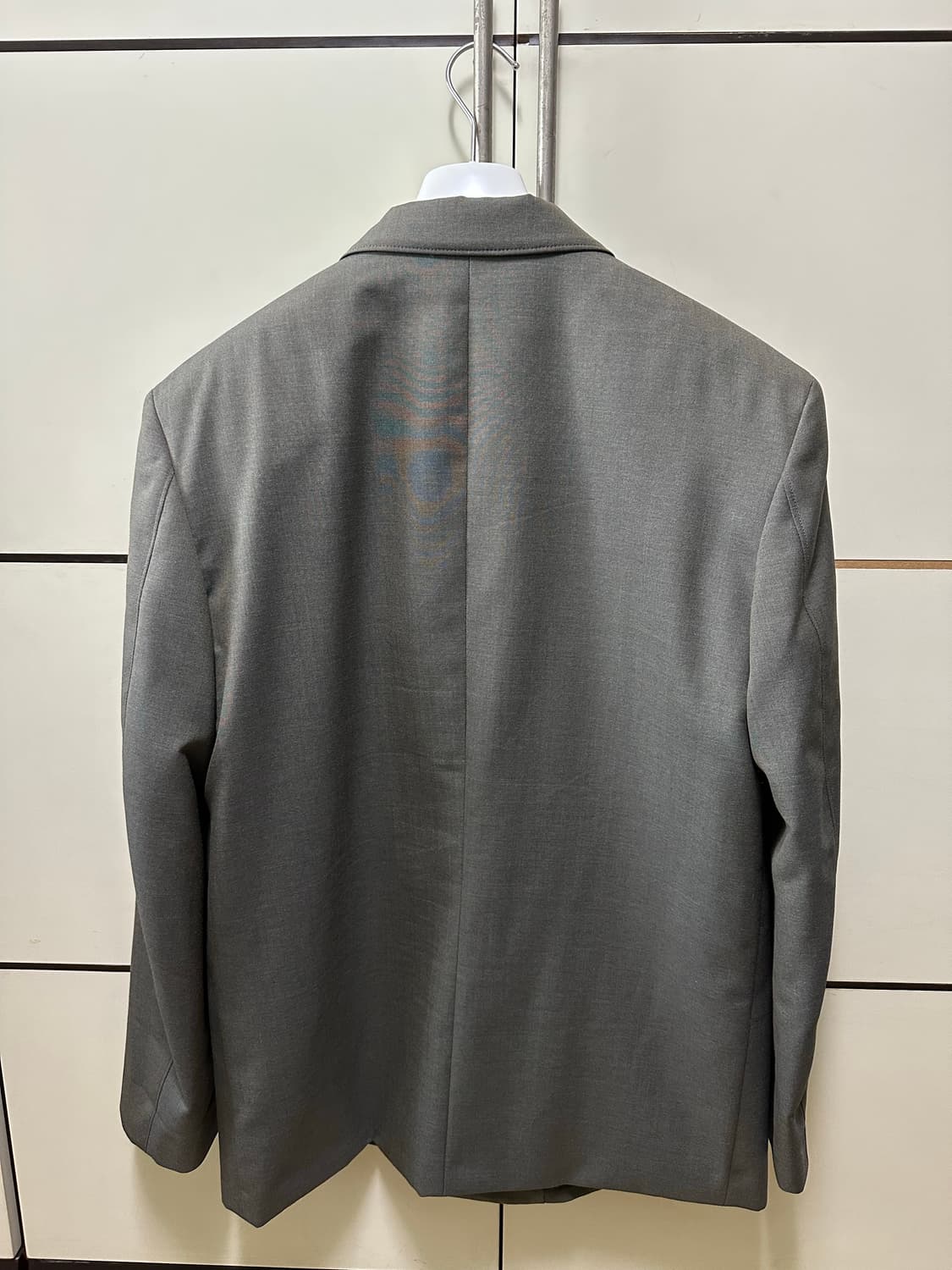 르메르 22fw 오버핏 울 더블 블레이저 자켓 카키 4 상품이미지5