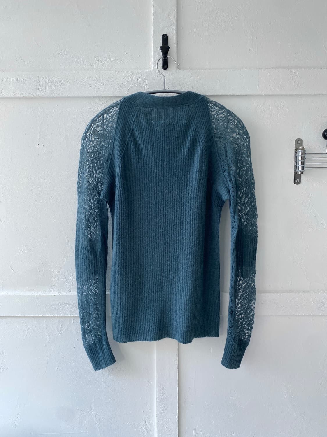 [MM6] 알파카 집업 니트 가디건 상품이미지4