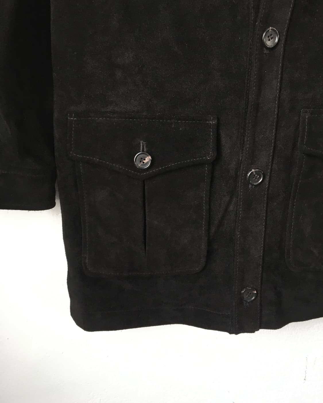 Lace up point suede jacket 상품이미지4