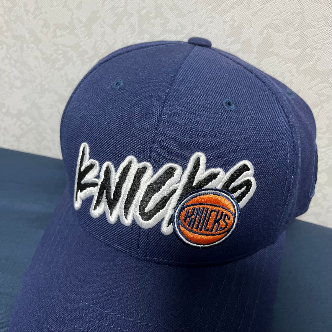 [NBA]엔비에이 레터링 딥네이비 볼캡(새상품) 상품이미지4