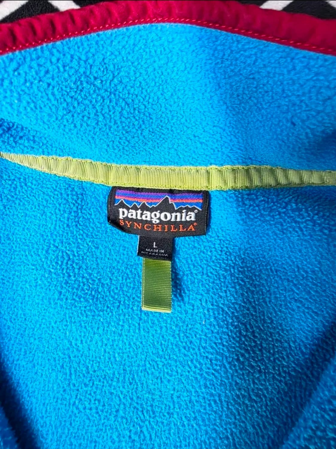 파타고니아 신칠라 스냅티 일렉트론 블루 L 상품이미지4