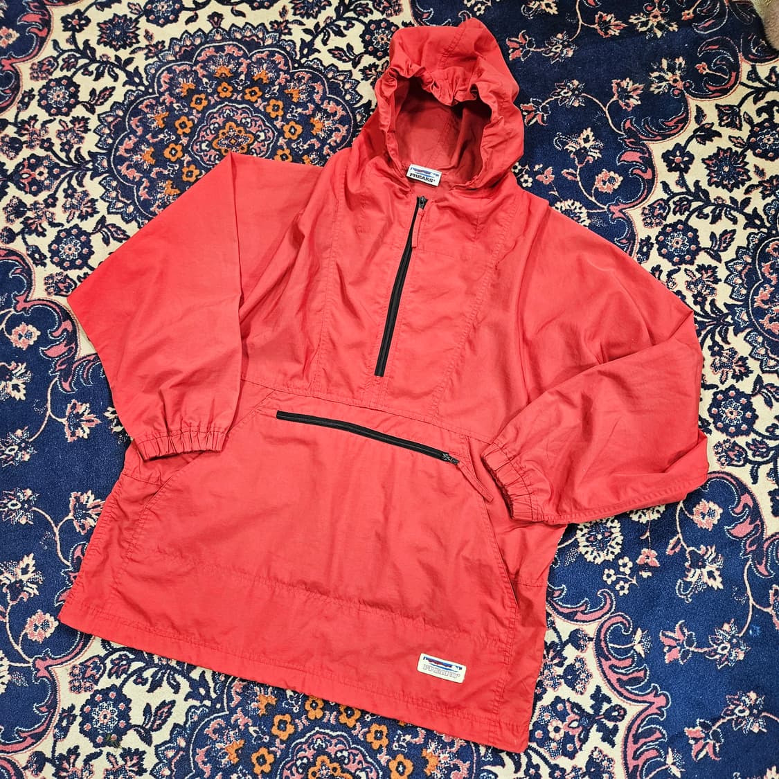 FREAKS in USA 빈티지 후드 아노락 바람막이 Free size 상품이미지2