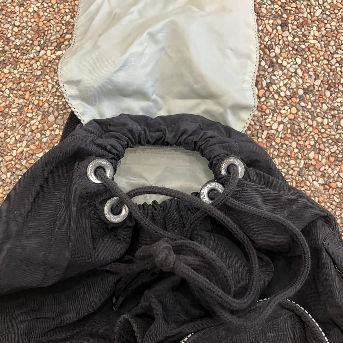 28 키플링 복조리 미니 백팩 블랙 상품이미지3