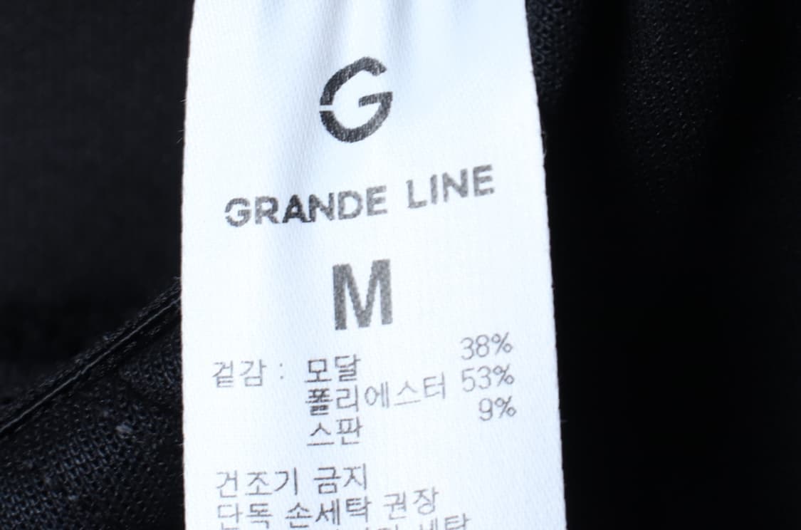 W(M-L) 그란데라인 반바지 팬츠 기능성 블랙 숏-P1P10345 상품이미지6
