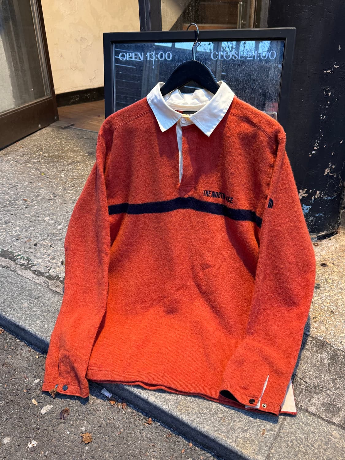 노스페이스 울 럭비티셔츠 상품이미지1