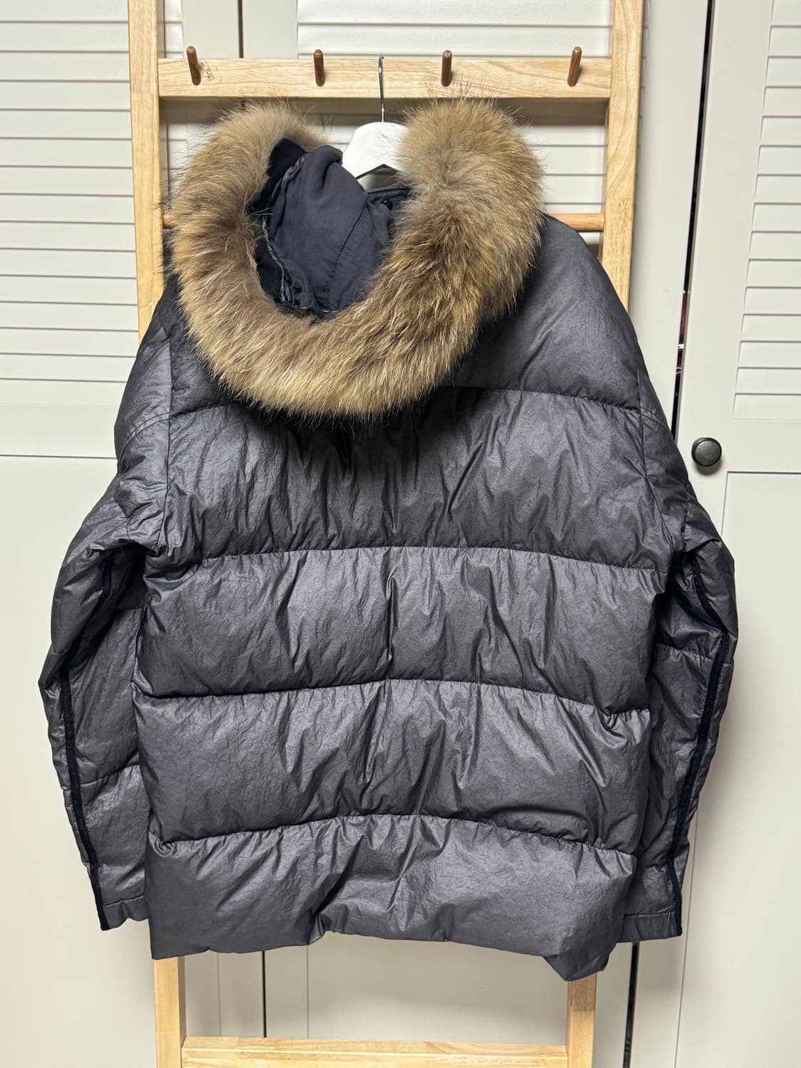 스톤아일랜드 메탈 그레이 패딩 자켓 상품이미지4