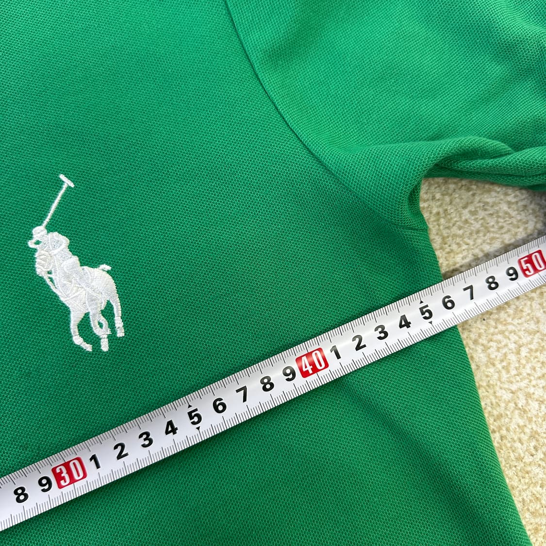 S 폴로랄프로렌 그린 카라 티셔츠 0319D 상품이미지6