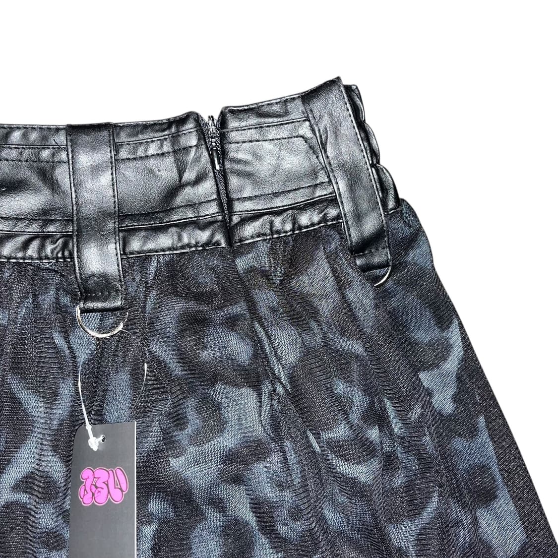 sexpot revenge 섹스팟리벤지 호피 시스루 스커츠 펑크y2k갸루 상품이미지2