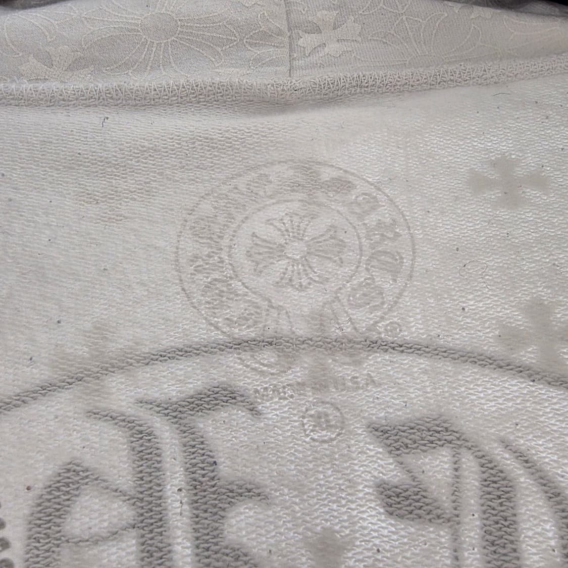 {클로젯}[국내 유일 매물]크롬하츠 버티컬 플러스크로스  올오버 후드집업 상품이미지8