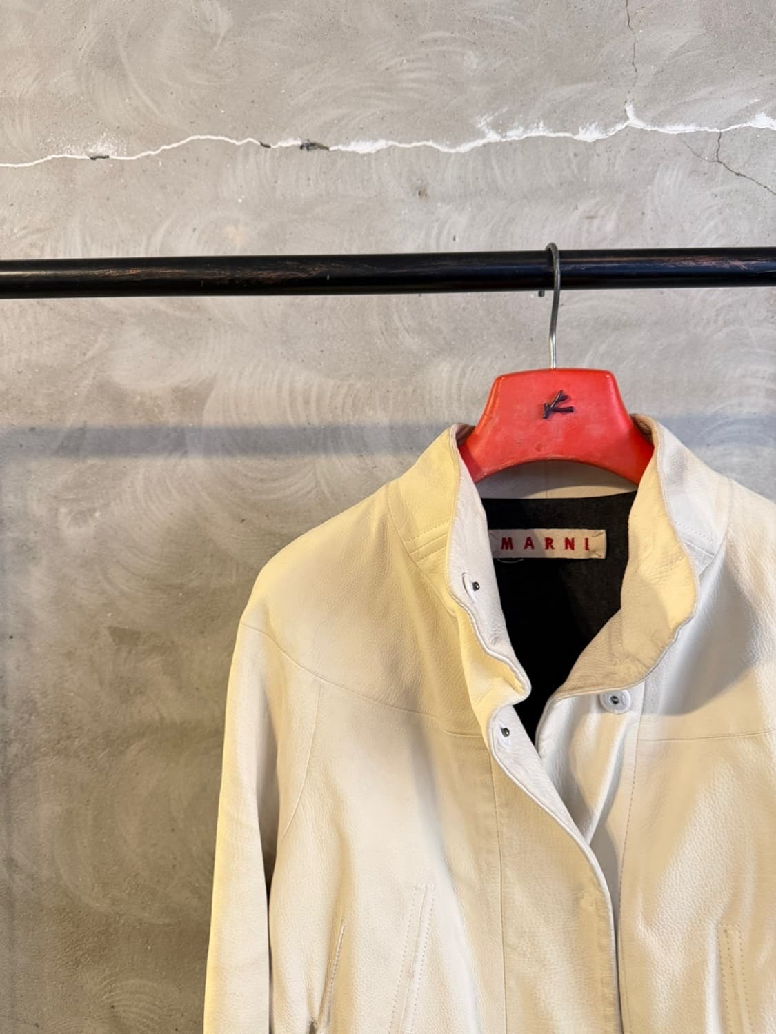 마르니 램스킨 레더 자켓 55 상품이미지2