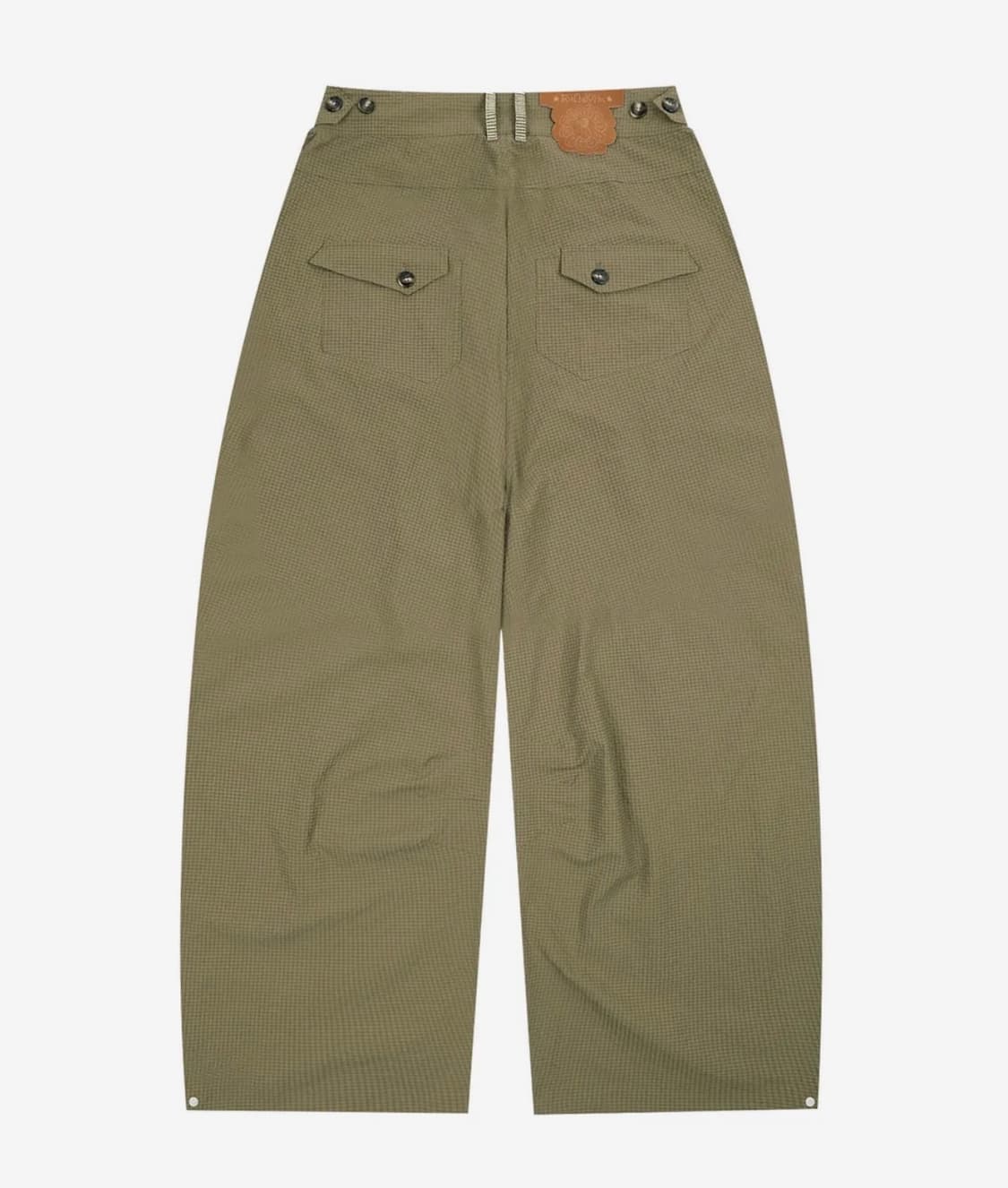 루나키후 사키 프릴 시어서커 와이드 팬츠 상품이미지5