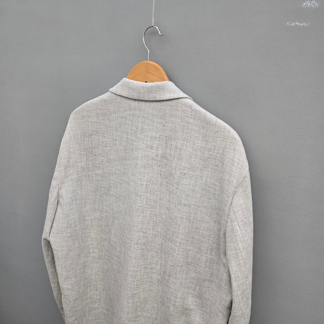 [한섬] 시스템옴므 23SS 린넨 혼방 세미오버 자켓 상품이미지7