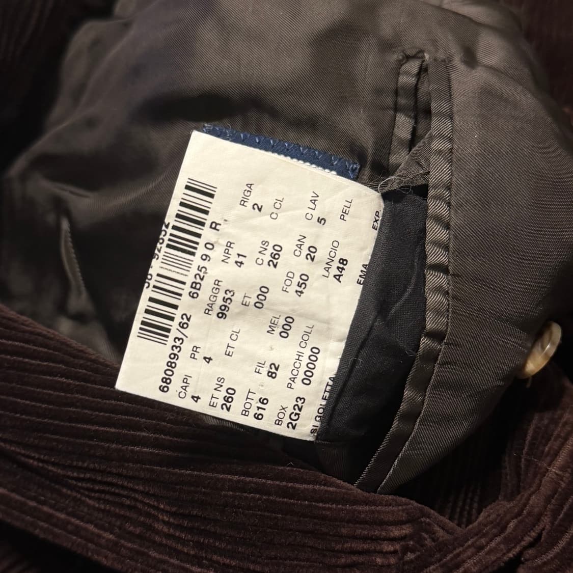 폴로 랄프로렌 코듀로이 블레이저 자켓 상품이미지4