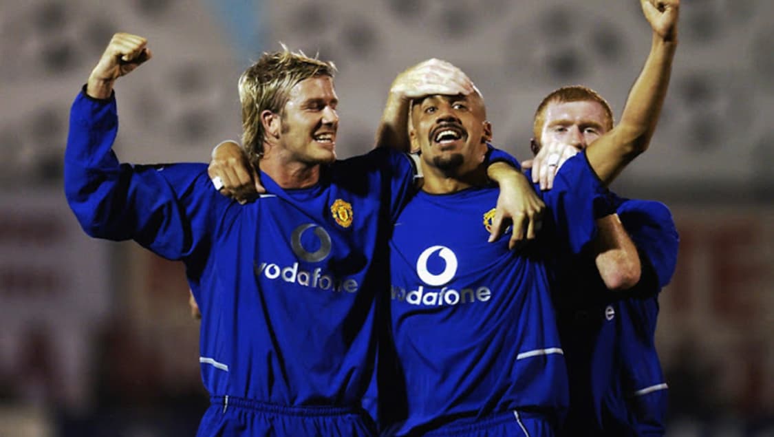 <필독> Feat 데이비드 베컴 02/03 맨유 써드 L 상품이미지4