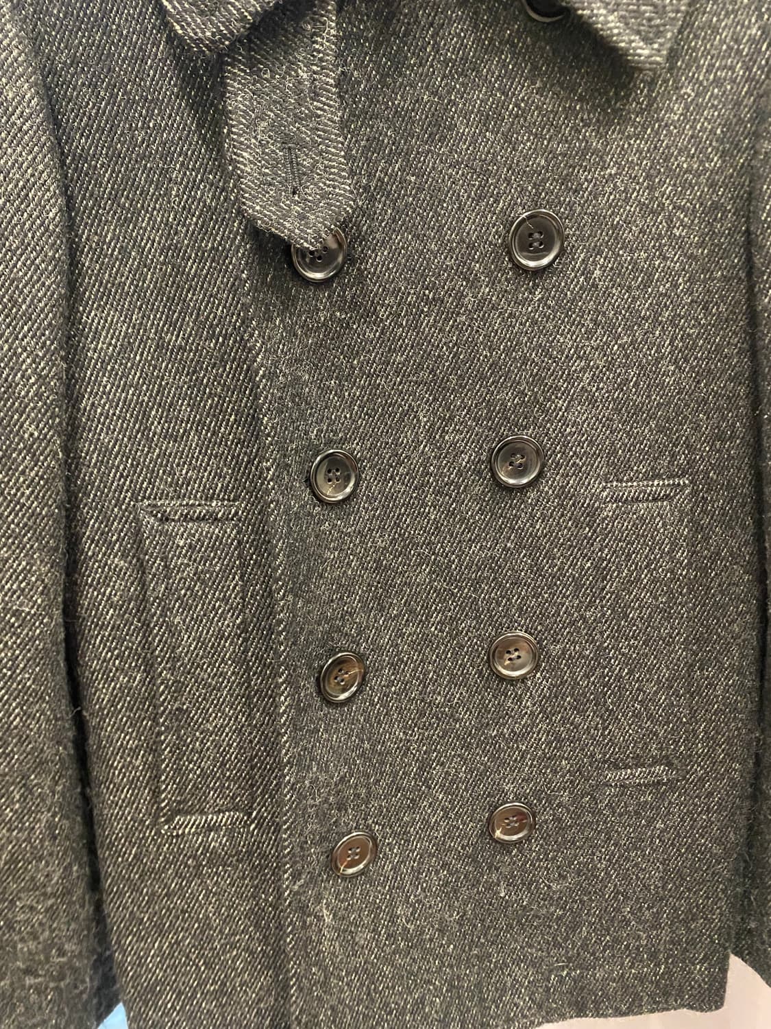 tricot comme des garcons S 그레이 피코트 상품이미지3