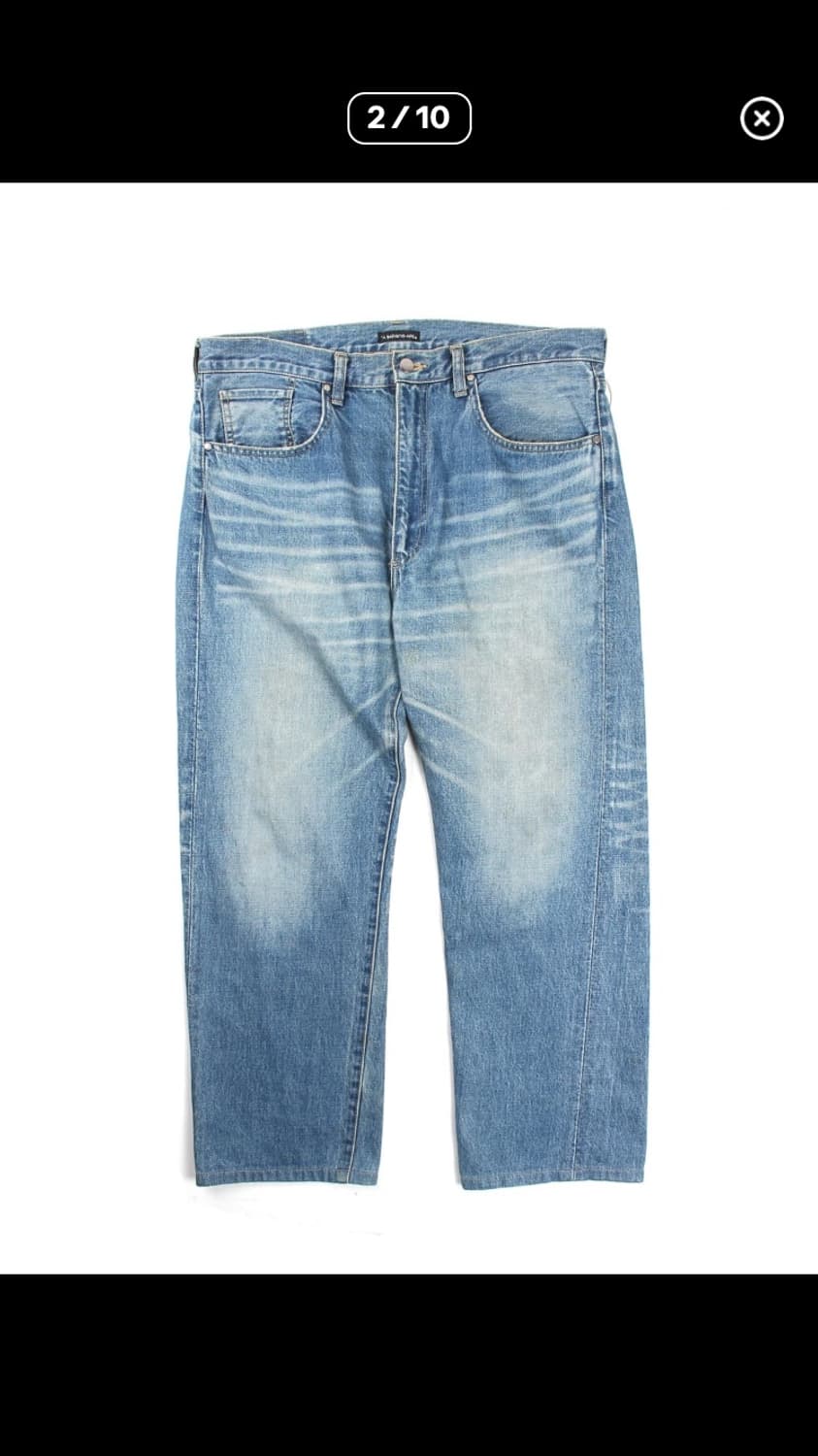 [L]빈티지 베이프 데님 상품이미지2