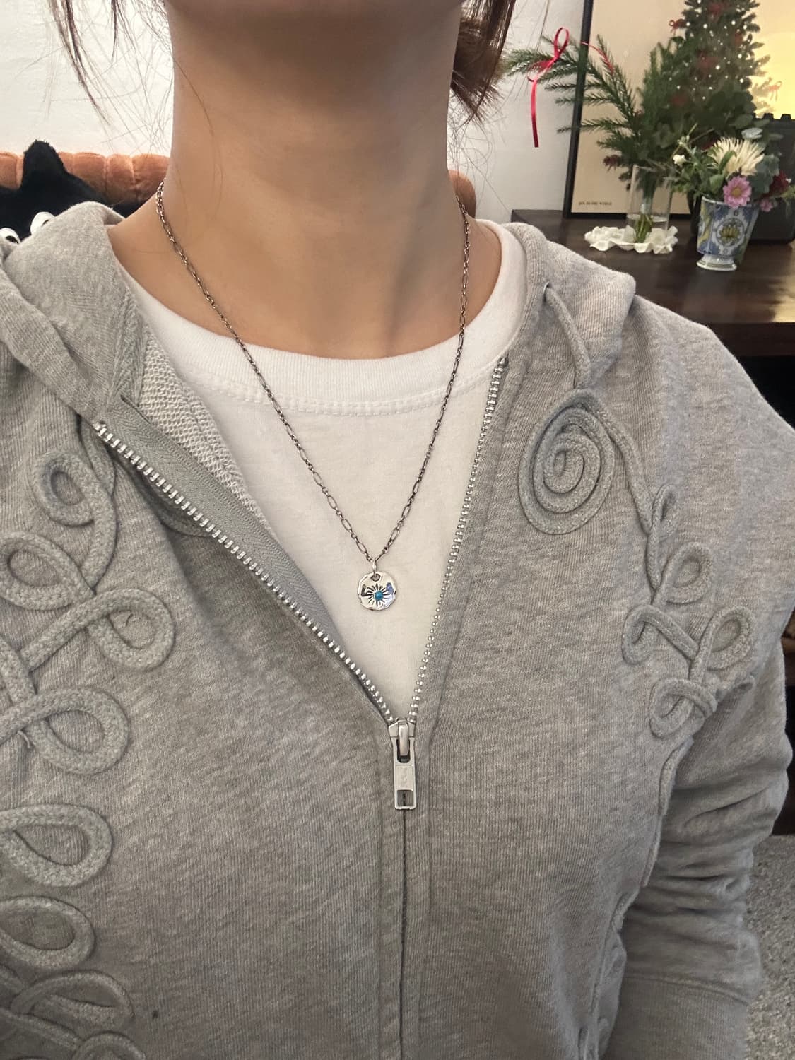 Turquoise star 925silver necklace 상품이미지7