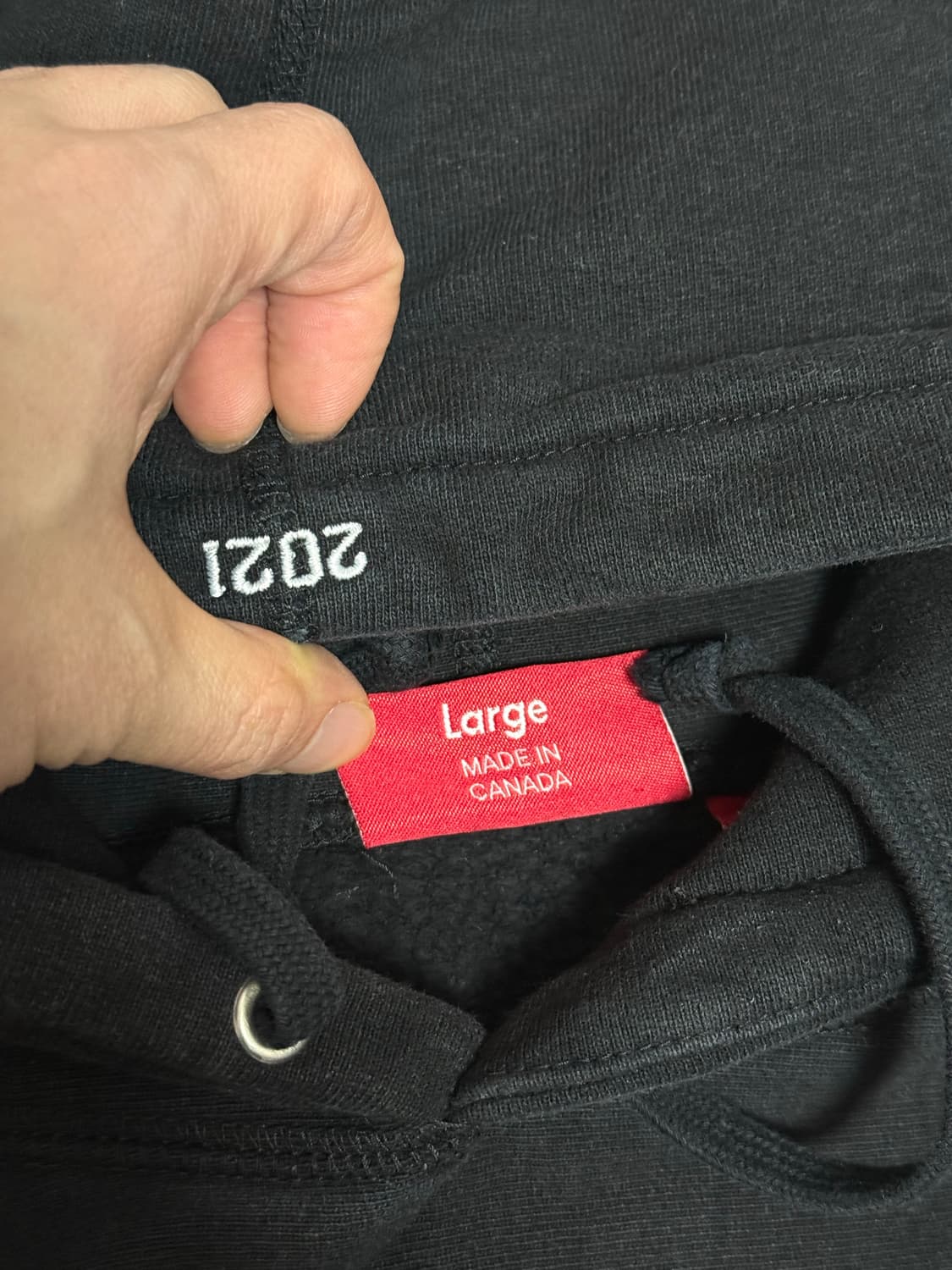 슈프림 박스로고 후드티 L 상품이미지5