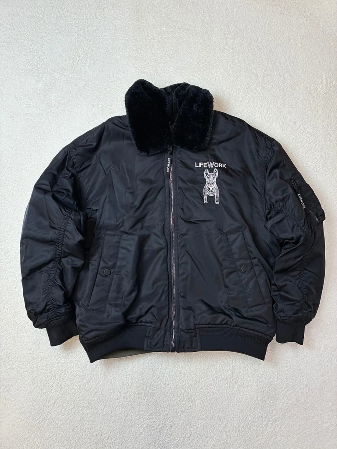 라이프워크 MA-1 클래식 리버시블 블루종 자켓 PN5773    상품이미지1