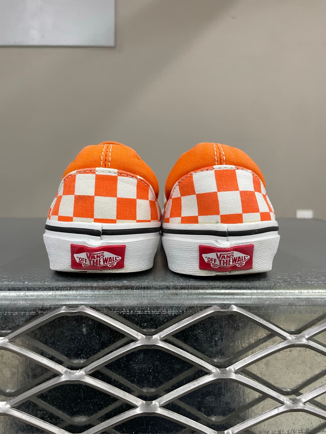 반스 슬립온 체커보드 띠어리 오렌지 245 상품이미지3
