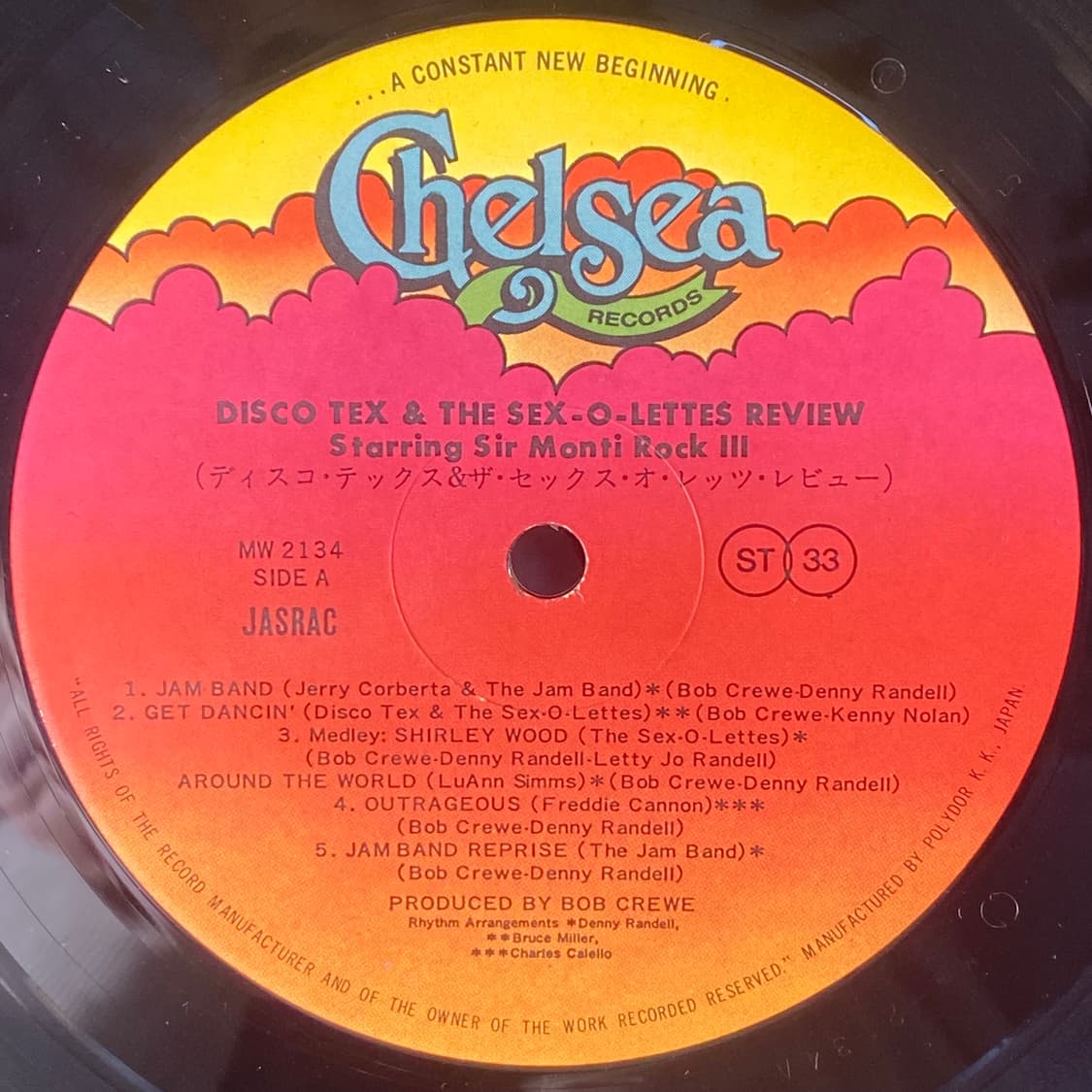 (중고LP-디스코) Disco Tex & His Sex-O-Lettes 상품이미지4