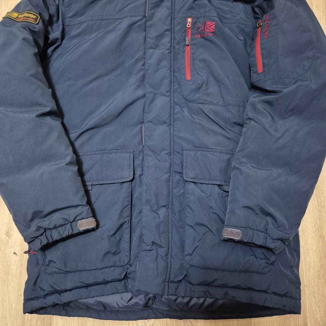 카리모어 아웃도어 사이드와펜 후드 패딩 구스다운자켓 상품이미지3