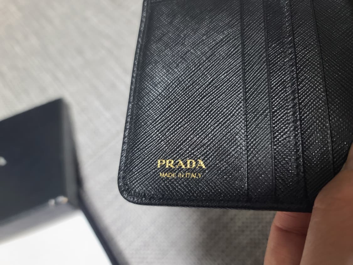 프라다 트라이앵글 사피아노 반지갑 1ml018 상품이미지5