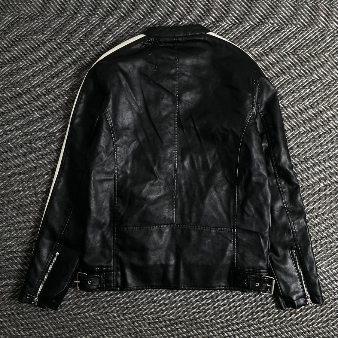 KATIE SETH 빈티지 카페레이서 레더 자켓y 3017 상품이미지6