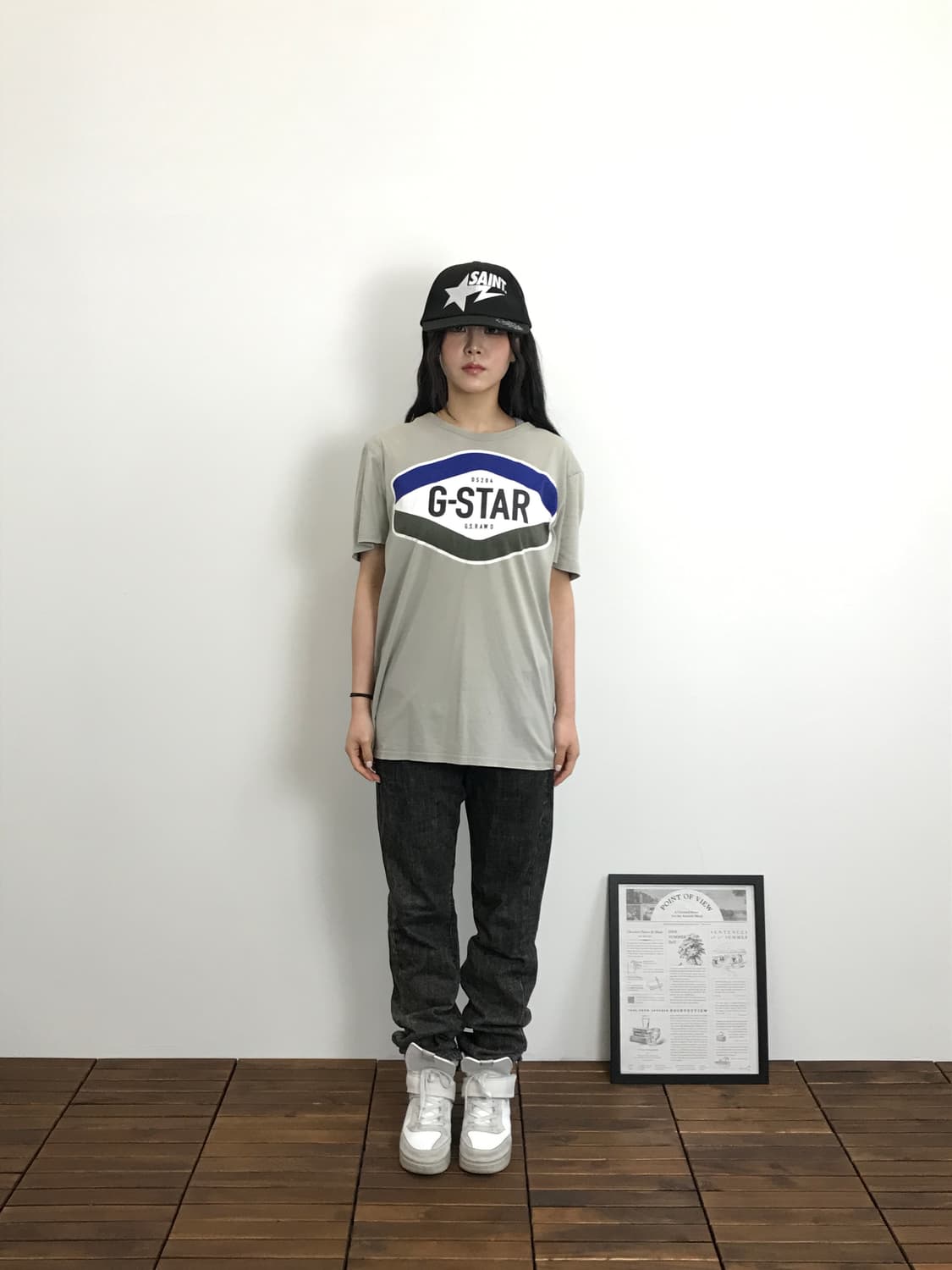 G-Star Raw Front Back Graphic T-Shirt 상품이미지1