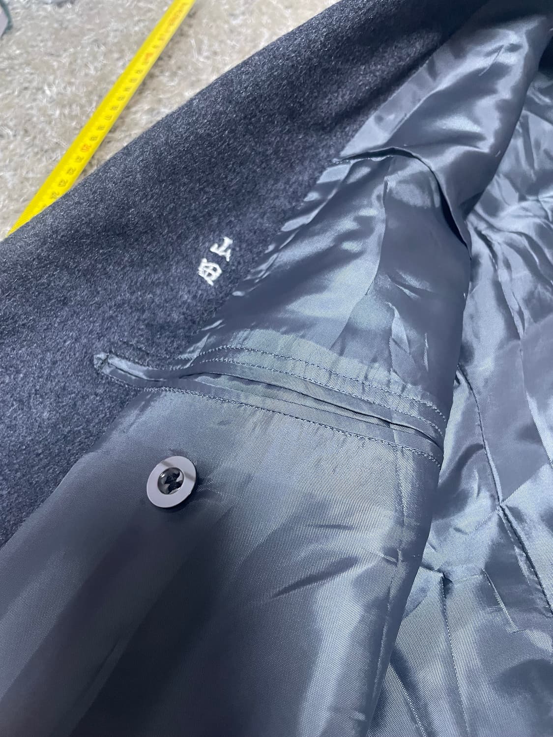 일본판 DILROID 캐시미어 100프로 블레이저 사이즈 105 상품이미지5