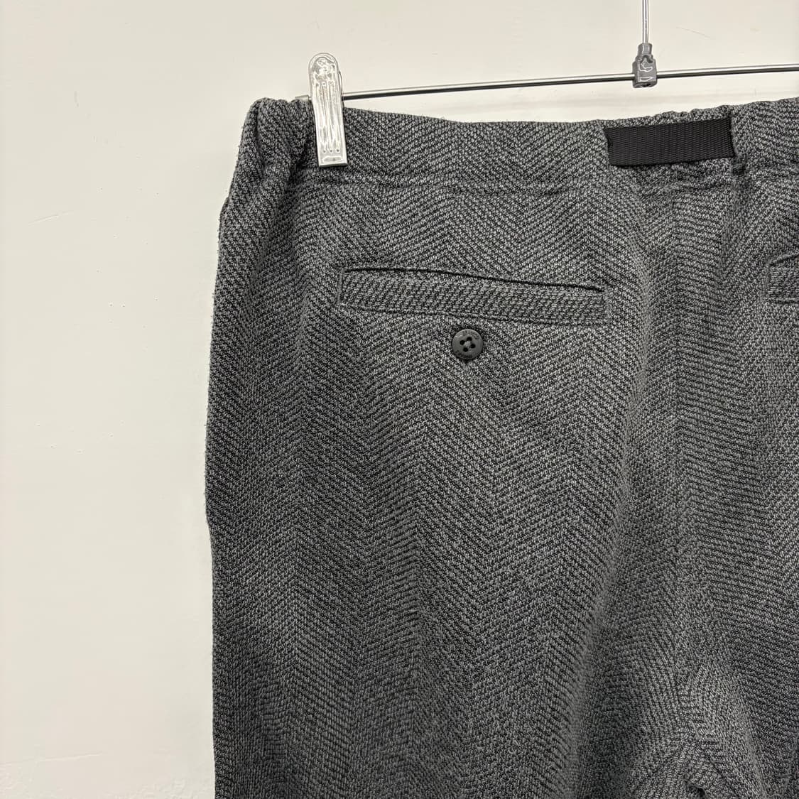 그라미치 다크그레이 벨티드 팬츠 32 상품이미지6