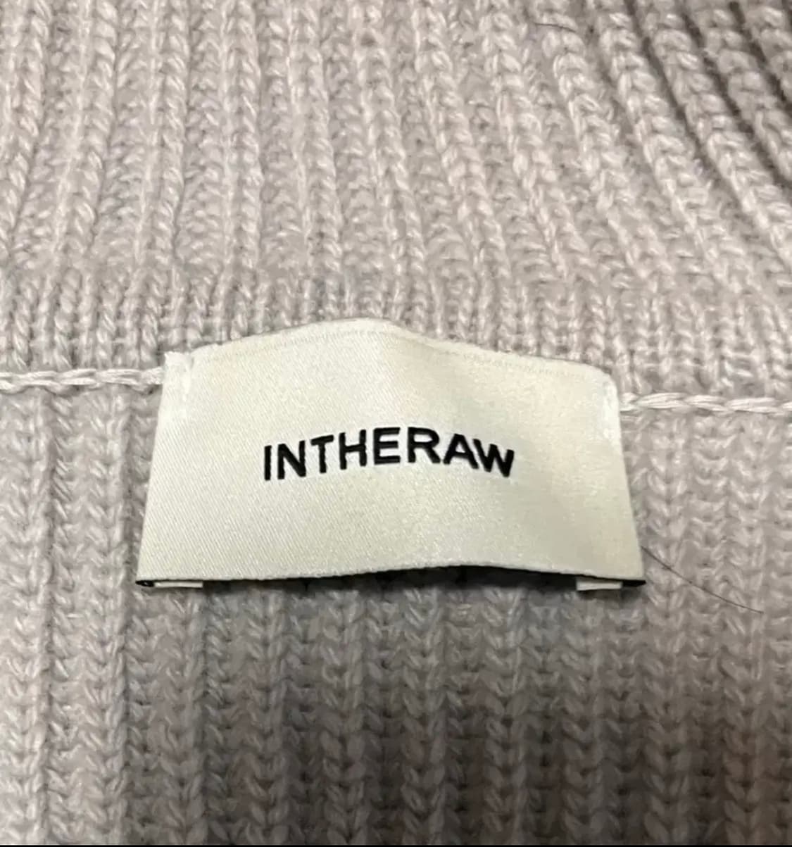 인더로우 울 하프 집업 베이지 3사이즈 판매 상품이미지2