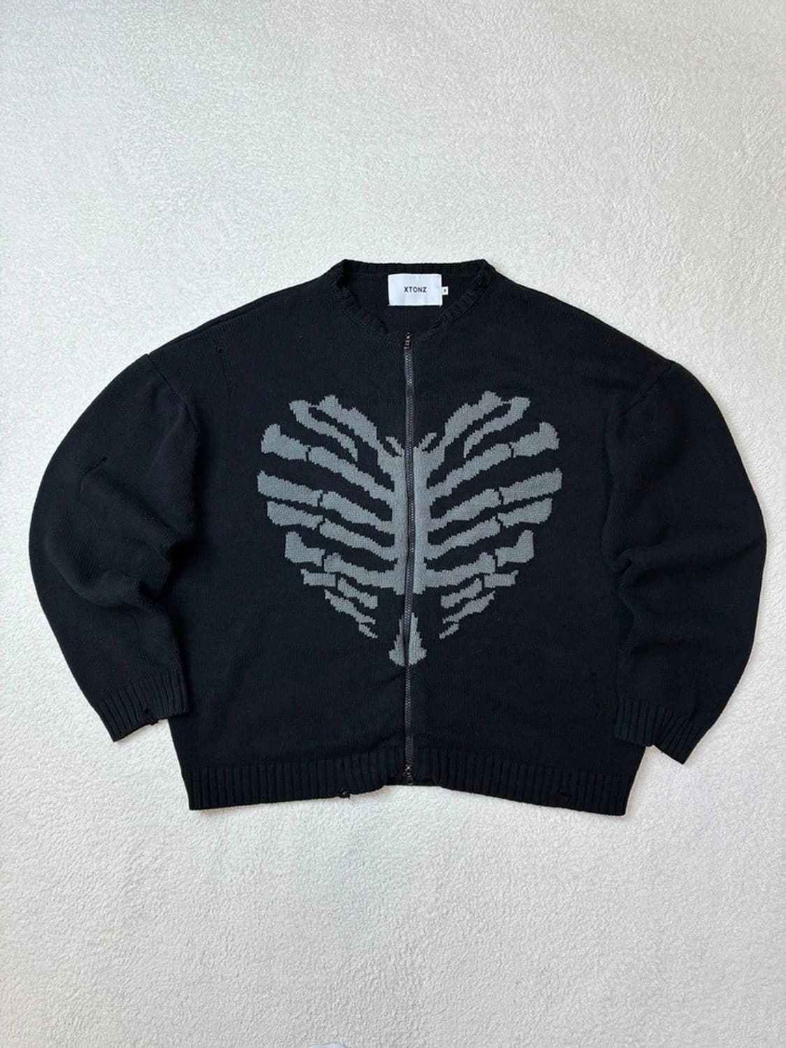 엑스톤즈 26FW 보운 니트 집업 PN5804 상품이미지1